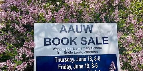 AAUW Wheaton-Glen Ellyn Book Sale