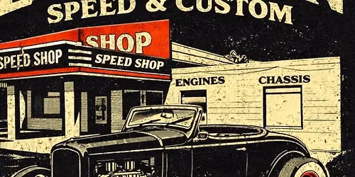 Hot Rod - Vintage Car Restoration Shop shoot