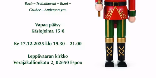 Espoon puhallinorkesterin joulukonsertti