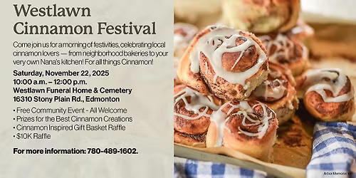 Cinnamon Festival at Westlawn FH & Cemetery