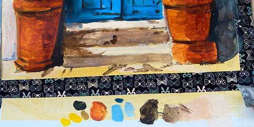 Adult Art Club WIRRAL- August Event Acrylics