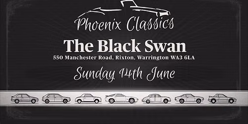 Phoenix Classic Car meeting at The Black Swan, Rixton