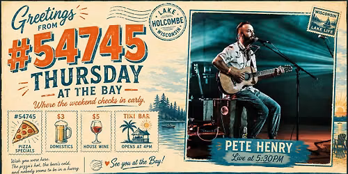 #54745 Night - Pete Henry at Eastbay Lodge