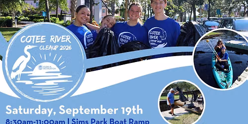 Cotee River Cleanup 2026