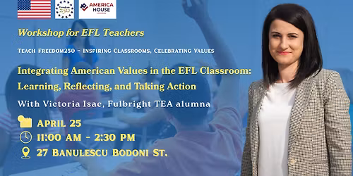 Integrating American Values in the EFL Classroom: Learning, Reflecting, and Taking Action 