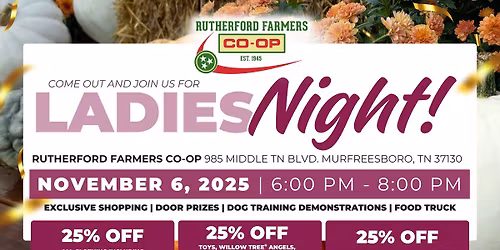 Ladies Night- Exclusive Shopping Experience