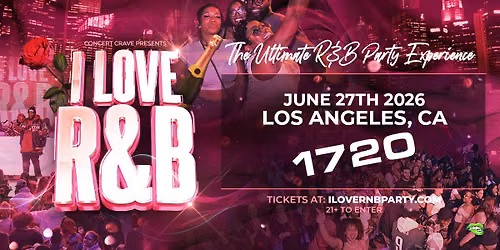 I Love R&B Party at Warehouse 1720