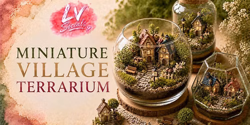 Miniature Village Terrarium