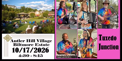 Tuxedo Junction at Antler Hill — Music in Antler Hill Village and Winery