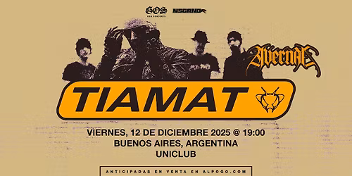 Tiamat \/ Buenos Aires, 12 de diciembre 2025