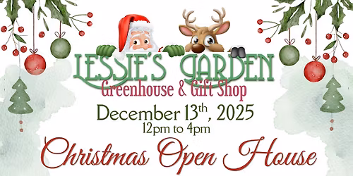 Christmas Open House at Lessie's 