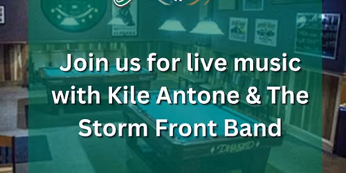 Live Music: Kile Antone & The Storm Front Band