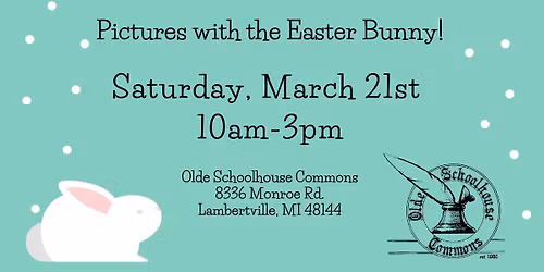 Pictures With the Easter Bunny!