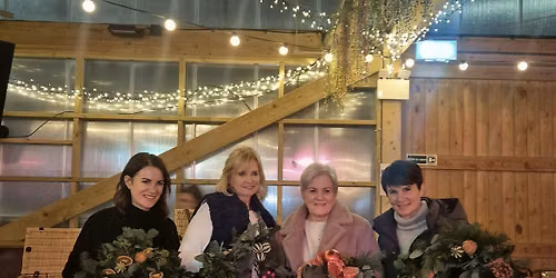 Christmas wreath workshop Herbert's Yard