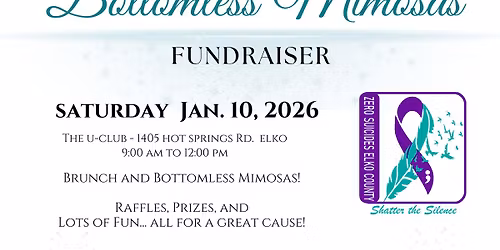 Gaeta Real Estate Group Mimosa Fundraiser for Zero Suicides Elko Co.