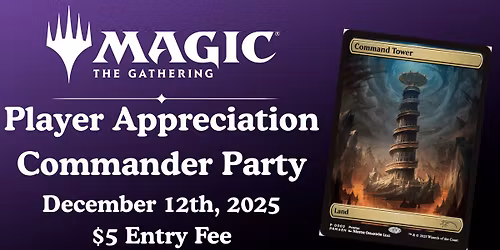 MTG: Magic Presents - Player Appreciation Commander Party - Norfolk