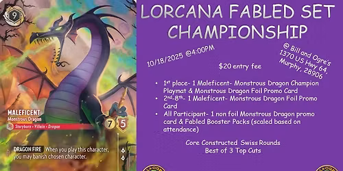 Fabled Set Championship 