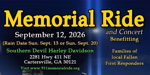 2026 9\/11 Memorial Ride