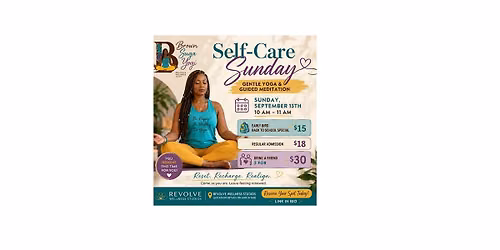 Self-Care Sunday: Gentle Yoga & Guided Meditation