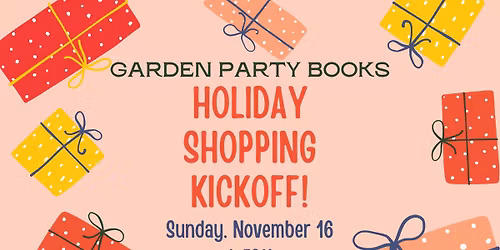 Holiday Shopping Kickoff!