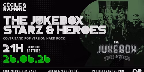 COVER BAND - THE JUKEBOX STARZ & HEROES 