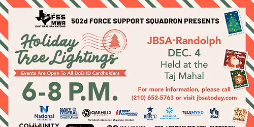 JBSA Randolph Holiday Tree Lighting