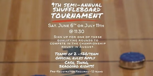 9th Semi-Annual Shuffleboard Tournament