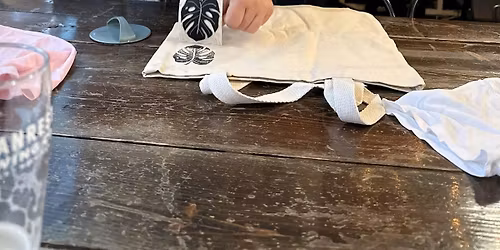 Pints & Prints: Upcycled Tote Bags