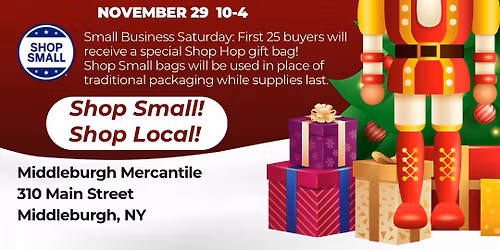 Small Business Saturday & Holiday Open House