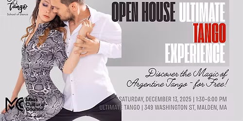 Discover the Magic of Argentine Tango - for Free! (OPEN HOUSE)