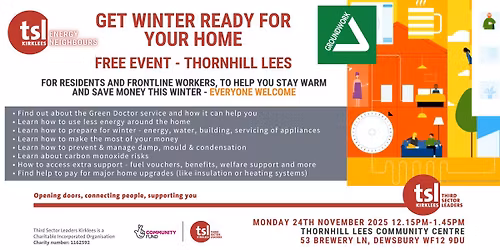 Get Winter Ready for Your Home - Thornhill Lees Community Centre