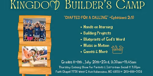 KINGDOM BUILDERS CAMP 2026