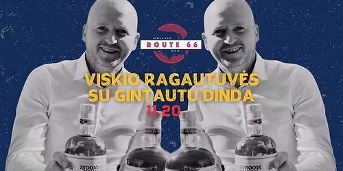 Amerikieti\u0161k\u0173 viski\u0173 ragautuv\u0117s su Gintautu Dinda