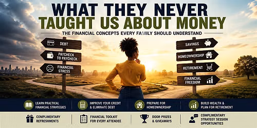 What They Never Taught Us About Money: A Financial Literacy Workshop