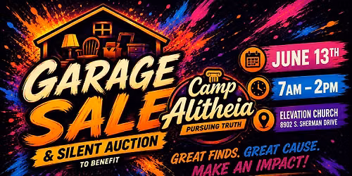 Garage Sale and Silent Auction