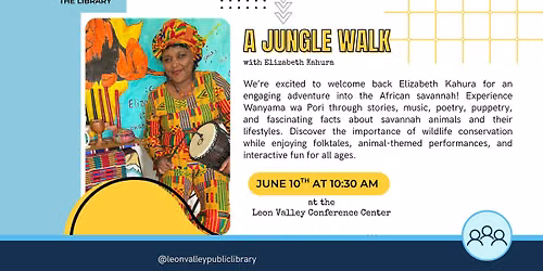 Wanyama wa Pori: A Jungle Walk with Elizabeth Kahura!