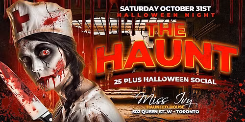 THE HAUNT HALLOWEEN SOCIAL 25+