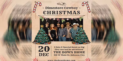 Dimestore Cowboy Christmas @The Down Home