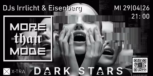 More Than Mode Dark Stars mit den DJs Irrlicht & Eisenberg