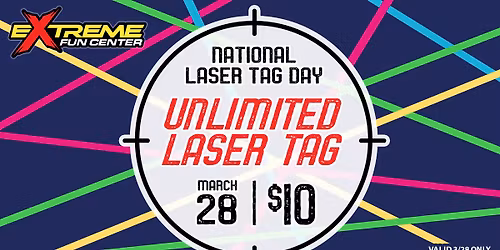 Unlimited Laser Tag - March 28th
