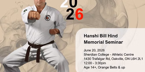 Hanshi Bill Hind Memorial Seminar