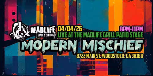 Modern Mischief Rocks the Patio at MadLife Studios! \ud83c\udfb8