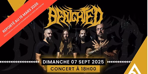BENIGHTED Concert - L'A\u00e9rogare
