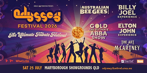 Odyssey Festival - The Ultimate Tribute Festival - Maryborough Showgrounds