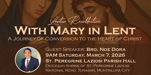 SPLP Lenten Recollection 2026