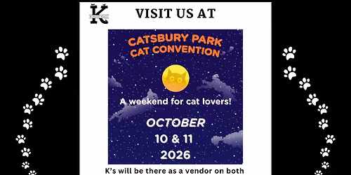 VISIT US at Catsbury Park Cat Convention