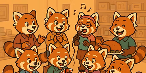 Red Panda Thanksgiving Day Plans
