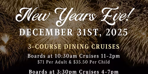 New Years Eve Celebration Aboard the Barbara Lee