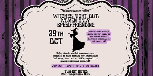 Witches Night Out: Women-Only Speed-Friending in Ogden