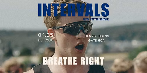 Intervaller med Petter Saltvik og Breathe Right